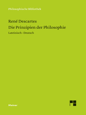 cover image of Die Prinzipien der Philosophie